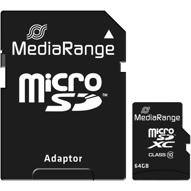 Karta pamięci MediaRange 64 GB MicroSDXC Class 10 MR955