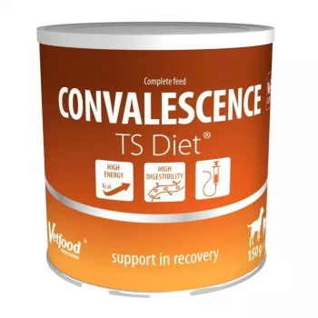 Mokra karma weterynaryjna Vetfood TS Diet Convalescence dla psów, 150 g
