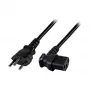 EFB-Elektronik Power Lead Swiss Type 12 - C13 90°, czarny, 1,8 m, 3 x 0,75 mm² Producent: EFB Elektronik (EK483.1,8V2)