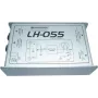 Pasywny DI-Box Omnitronic LH-055 1-kanałowy — pasywny direct box do instrumentów/linii, 1 wejście, symetryczne wyjście XLR