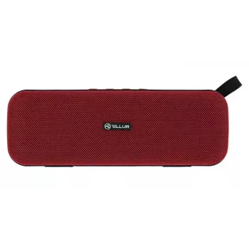 Przenośny głośnik Tellur Bluetooth Loop 10 W czerwony