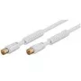 Wentronic 67277 Kabel koncentryczny Biały