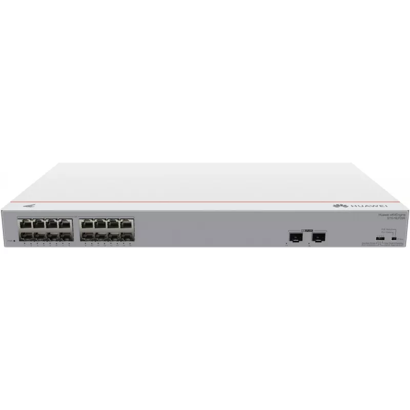 HUAWEI eKit S110 Series S110-16LP2SR niezarządzalny przełącznik L2 Gigabit Ethernet (10/100/1000) Power over Ethernet (PoE) 1U szary