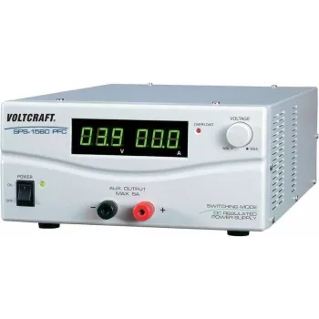 Voltcraft Laboratory zasilacz, regulowany SPS 1560 PFC 1 - 15 V/DC 60 - 6 A 900 W 2 x Remote (SPS-9600)