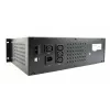 Gembird - UPS rack 19'' 3.4U 1500VA, 4x IEC 230V wyjście, IEC14 wejście, RJ11, USB, LCD Line-Interactive 1.5 kVA 900 W 4 gniazda wyjściowe