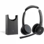 Zestaw słuchawkowy 722 Wireless DUAL+STAND Carbon Czarny Usba Bundle