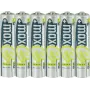 Ansmann 4+2 free rechargeable batteries maxE Micro AAA 800 mAh