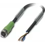 Kabel czujnika/aktuatora Phoenix Contact, bieguny: 4 SAC-4P- 3,0-PUR/M 8FS Zawartość: 1 szt. (1681855)