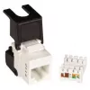 Ethernet Cat6 nieekranowana wtyczka Flip Jack Lanview LVN128143 — modułowa wkładka keystone RJ45