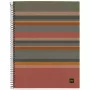 MIQUELRIUS College Notebook Eco Design 4 kratka DIN A4 wewnętrzny margines (A616299)
