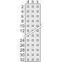 Schroff Pentair Techn. Female Header 69001-712 (69001712)