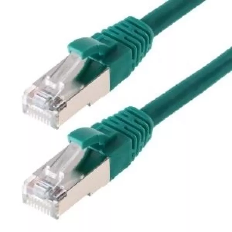 Kabel sieciowy Helos CAT6 S/FTP (PIMF) 7,5 m Zielony