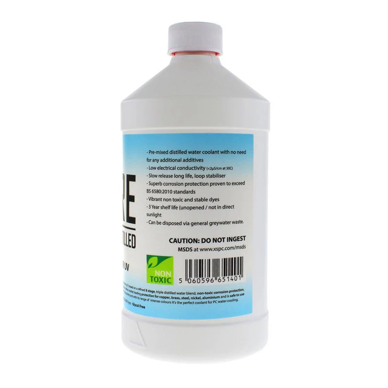 XSPC Pure Coolant, 1 litr - przezroczysty, UV