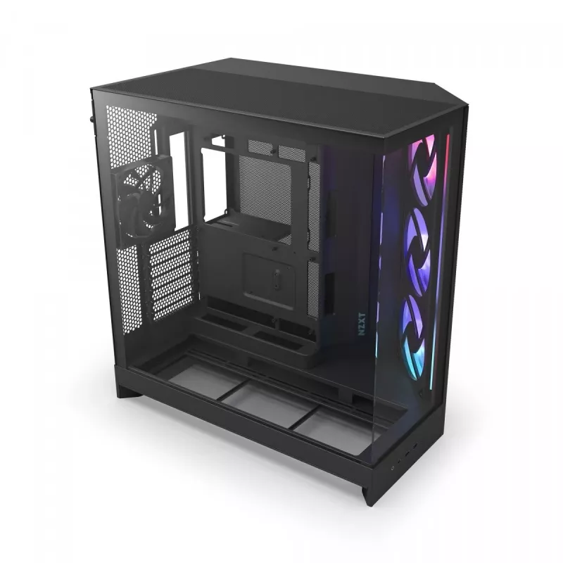 Obudowa PC NZXT H9 Flow RGB Midi Tower Czarna