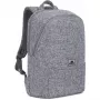 RIVACASE Anvik 15.6 plecak na laptopa, 15L, szary, wodoodporny materiał, kieszenie na tablet 10.5, smartfon, dokumenty, akcesoria, butelkę