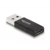 DeLOCK 60001 adapter USB A USB C czarny