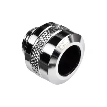Fitting Alphacool 17470 — mosiężna chromowana złączka do chłodzenia wodnego PC, wysokość 20 mm, waga 23 g