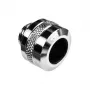 Fitting Alphacool 17470 — mosiężna chromowana złączka do chłodzenia wodnego PC, wysokość 20 mm, waga 23 g