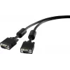Kabel VGA Renkforce 1404167, długość 5 m, czarny, złącze męsko-męskie SVGA