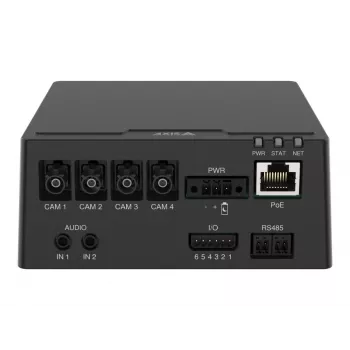 Jednostka bazowa AXIS F9114-R Mk II — przewodowy Ethernet wewnętrzny, 10/100/1000 Mbps, 10–48 V, 12,7 W typ.