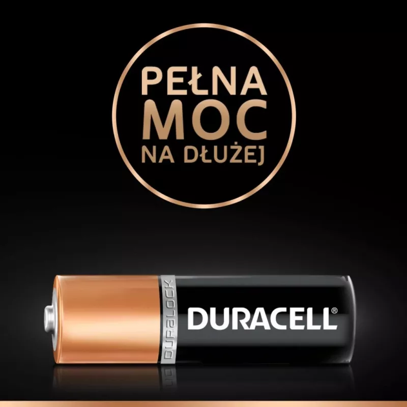 Duracell Plus AA/LR6 baterie alkaliczne, 4 szt.