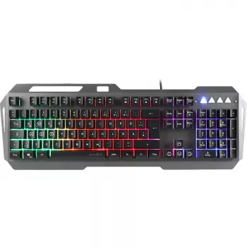 Speedlink Gaming klawiatura LUNERA. Metal Rainbow. Czarny retail