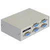 DeLock Switch VGA 4 port manual bidirectional - screen switch - 4 x VGA - Desktop (87635)