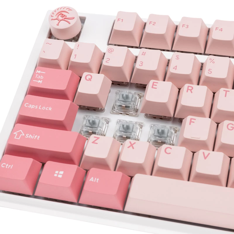 Klawiatura Ducky One 3 TKL Gaming USB QWERTY angielska różowa