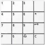 Siedle COM 611-02 W - Klawiatura - Biała - Siedle - 140 mA - 99 mm - 27 mm (200036516-00)