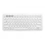Logitech Multi-Device K380 - Klawiatura - Bezprzewodowa - Bluetooth 3.0 - Niemiecka - Ecru