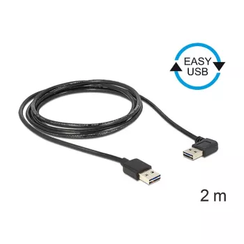 Kabel USB DeLOCK 85557 USB 2.0 2 m Czarny