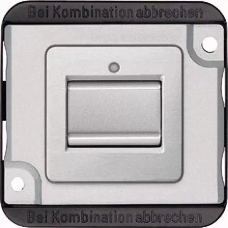 Merten MEG3156-7060. Typ: Pushbutton switch, Anzahl der Pole: 1P, Produktfarbe: Silber. AC Eingangsspannung: 250 V, Nominale Stromabgabe: 10 A (MEG315