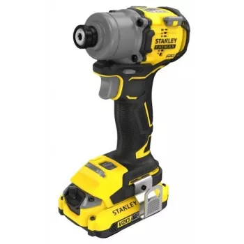 Wkrętarka elektryczna STANLEY SFMCF830D2K-QW 18V Li-Ion, 2 Ah x2, 3 biegi, 203 N·m, 3200 obr./min, LED, rękojeść pistoletowa