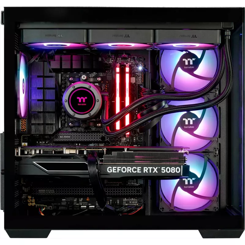 Komputer Thermaltake FTW RTX 5080 Czarny Intel Core i7 16 GB 1 TB SSD NVIDIA RTX 5080 Windows 11 Home 64-Bit