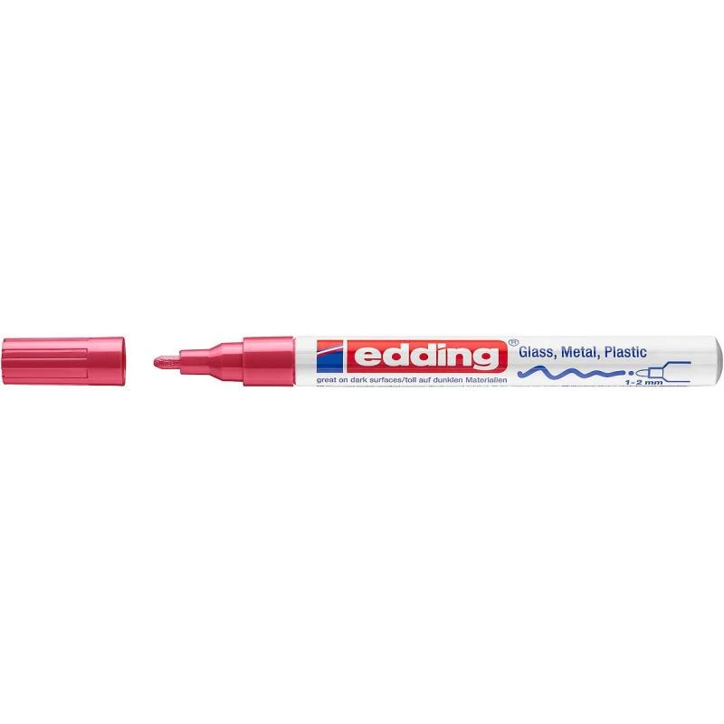 Marker Edding 751 Czerwony