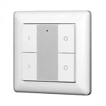 Synergy 21 Kontroler LED EOS 05 Przełącznik ścienny 2-krotny Seria 2