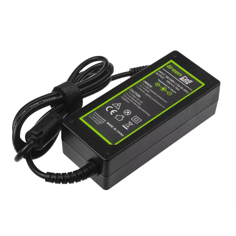 Zasilacz / falownik Green Cell AD20P do użytku wewnętrznego, 60 W, czarny