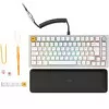 Klawiatura mechaniczna GLORIOUS GMMK Pro 75% biała Hot-Swap RGB, układ ISO