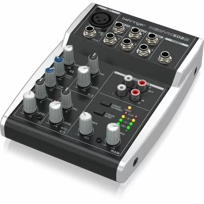 Behringer XENYX 502S - analogowy mikser audio
