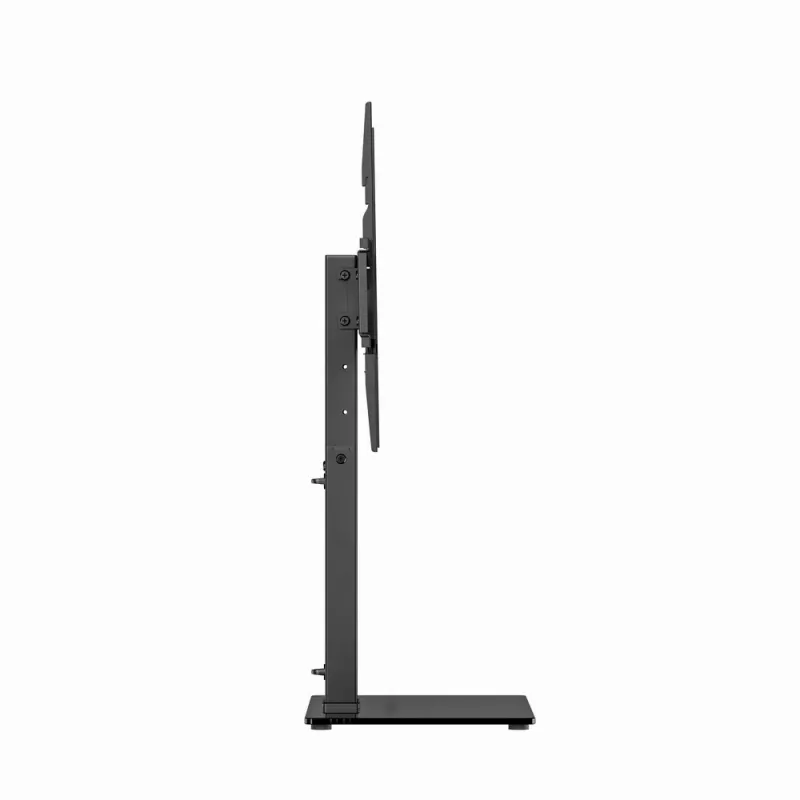 Podłogowy uchwyt do telewizora GEMBIRD TVS-D75S-01 do telewizorów 37–75 cali, stal, regulowana wysokość i kąt nachylenia, VESA 75x75–600x400, udźwig 40 kg