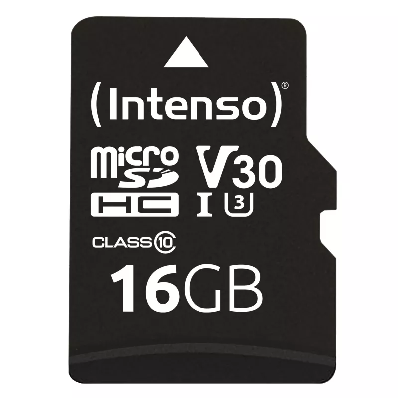 Karta pamięci microSDHC 16 GB Class 10 z adapterem 3433470 Intenso
