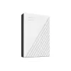 WD My Passport WDBR9S0060BWT - Festplatte - verschlüsselt - 6TB - extern (tragbar) - USB 3,2 Gen 1 - 256-Bit-AES - weiß (WDBR9S0060BWT-WESN)