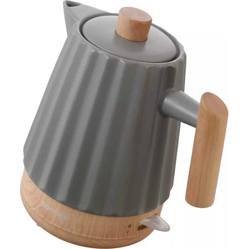 Czajnik elektryczny ceramiczny Concept RK0092 1,5 l Ciemnoszary