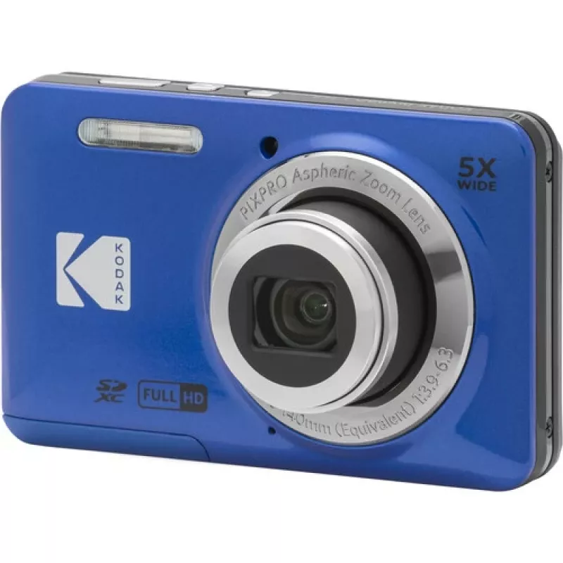 Kodak PIXPRO FZ55 1/2,3 Aparat kompaktowy 16 MP CMOS 4608 x 3456 pikseli Niebieski (FZ55BL)