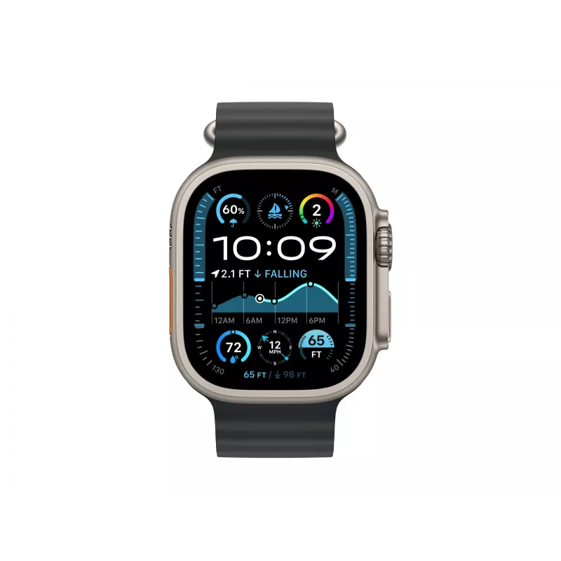 Apple Watch Ultra 2 GPS + Cellular 49mm Czarny Titanium Case with Czarny