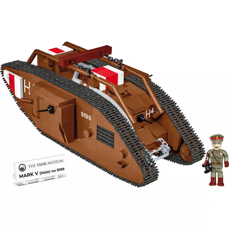 Zestaw konstrukcyjny Cobi Building Blocks Mark V Male NO 9199 — 844 elementy