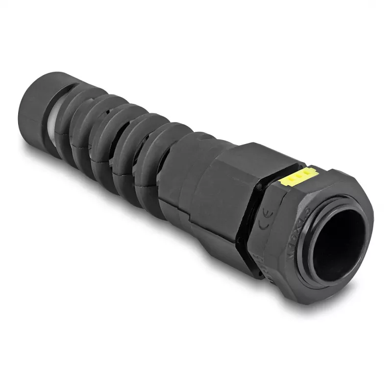 DeLOCK kabel Gland M16 Wentylacja Odciążenie Naprężenia IP68 Czarny 2 szt.