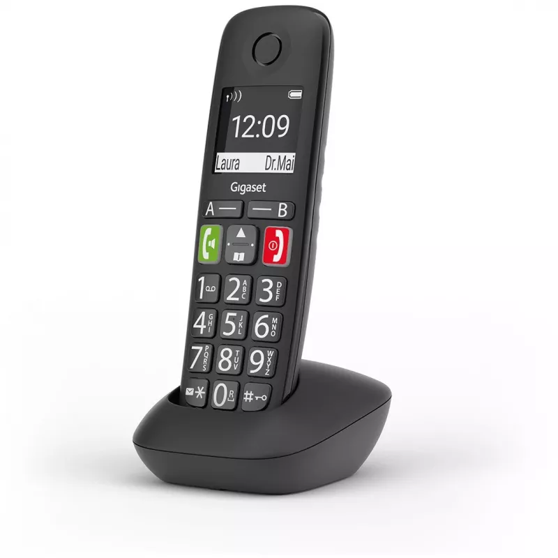Gigaset Hearing Aid.DECT E290HX czarny dodatkowy