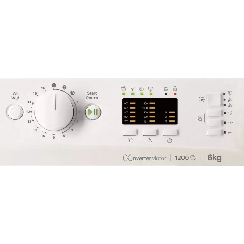 Pralka Indesit Mtwsa 61294 W Pl 1200 obr./min 6 kg