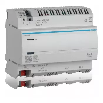 Serwer wizualizacji Hager TJAS471 easy KNX IoT — Hager TJAS471